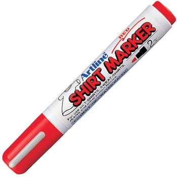 Marcador Tecidos Artline EKT Shirt Marker 2mm Vermelho 1un