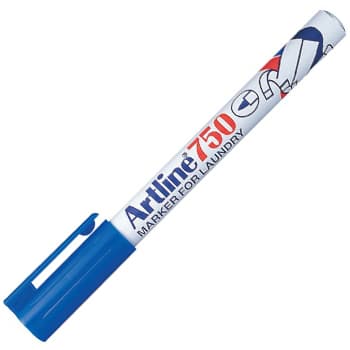 Marcador Tecidos Artline 750 0,7mm Azul 1un