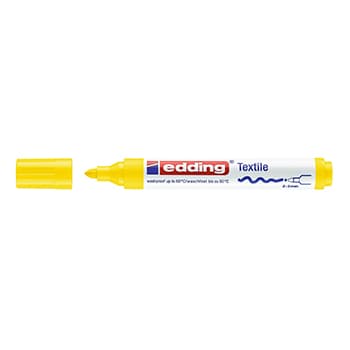 Marcador Tecidos Edding 4500 2-3mm Amarelo 1un