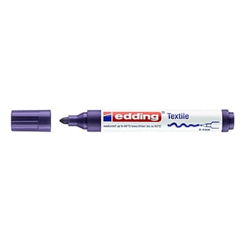 Marcador Tecidos Edding 4500 2-3mm Violeta 1un