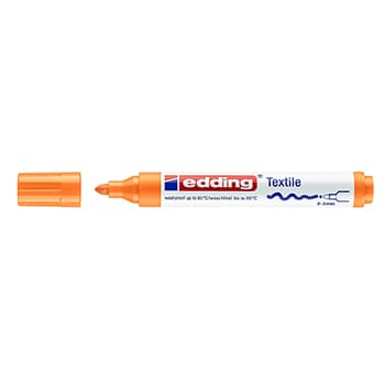 Marcador Tecidos Edding 4500 2-3mm Laranja Neon 1un