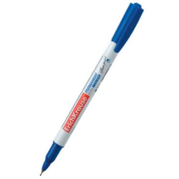 Marcador Fino EK P70 0,5mm Azul 12un