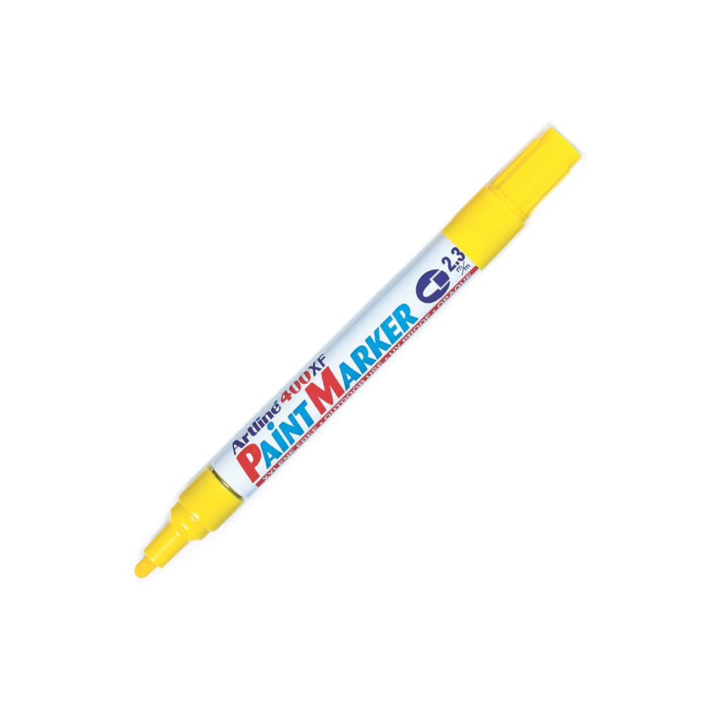 Marcador Permanente Grosso Artline Opaco 2,3mm Amarelo 1un