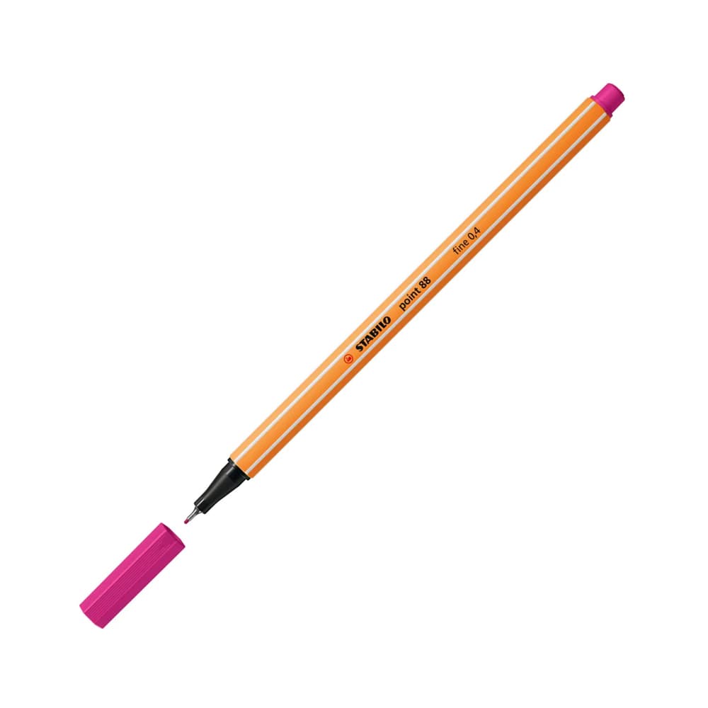 Marcador Fino Fineliner Point 88/56 0,4mm Rosa 1un