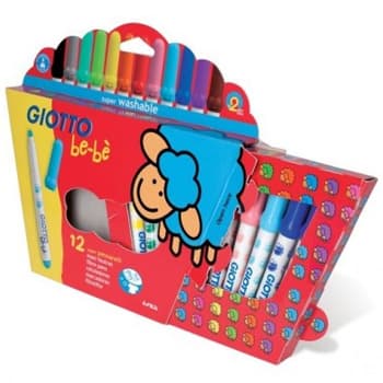Marcador Feltro 012un Giotto Be-Be