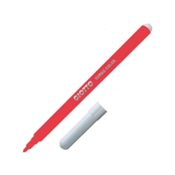 Marcador Feltro 012un Giotto Turbo Color Vermelho