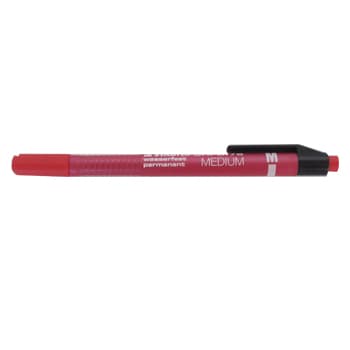 Marcador Permanente Médio Stabilo OHpen 76/40 Vermelho 1un
