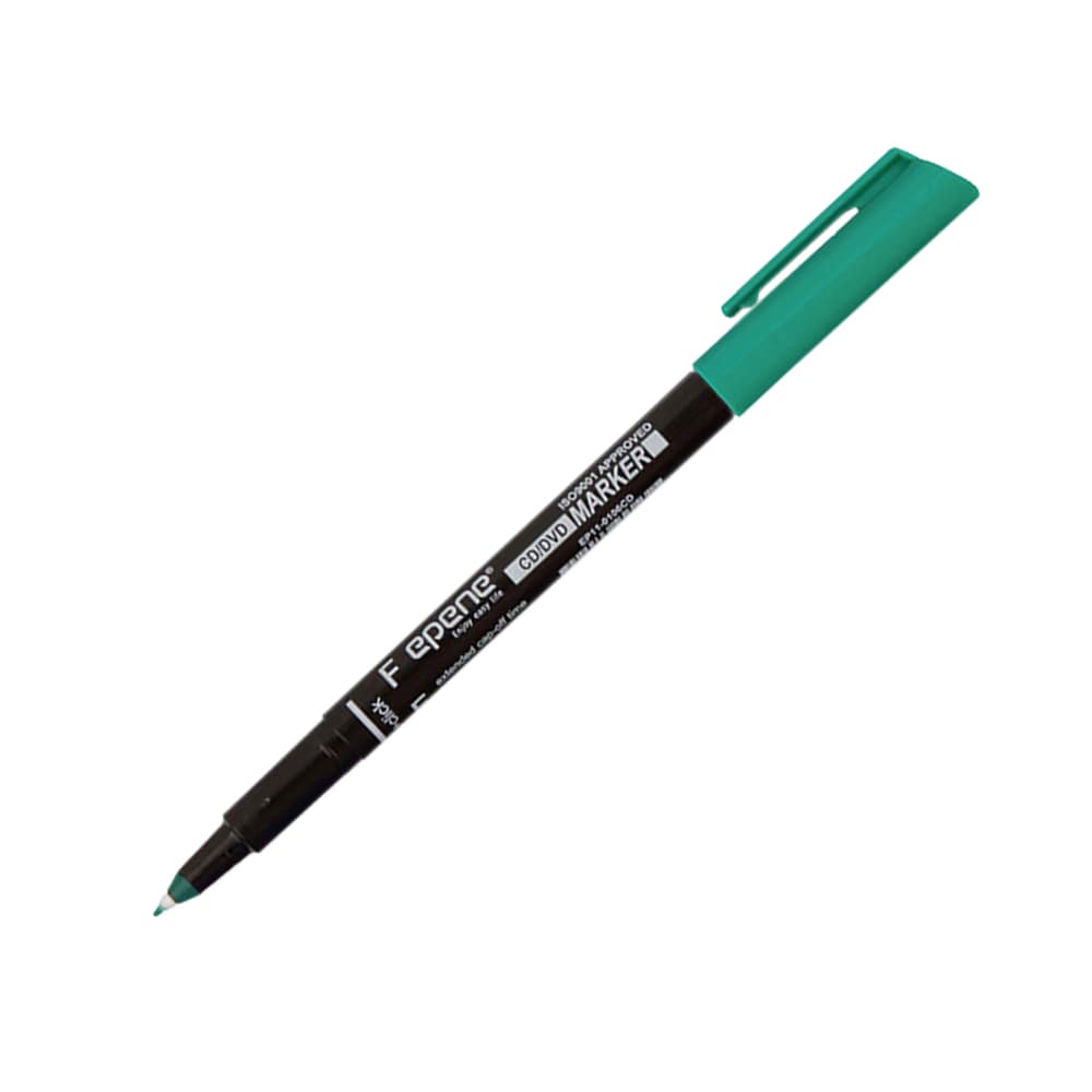 Marcador Permanente Fino Epene 0106CD 0,6mm Verde 1un