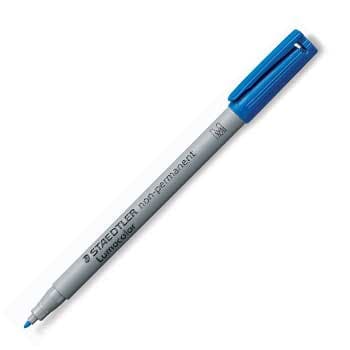 Marcador Médio Staedtler Lumocolor 315-3 1mm Azul 1un