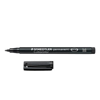 Marcador Permanente Médio Lumocolor 317-9 1mm Preto 1un