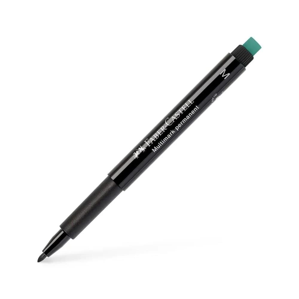 Marcador Permanente Médio Faber-Castell 0,9mm Preto 1un