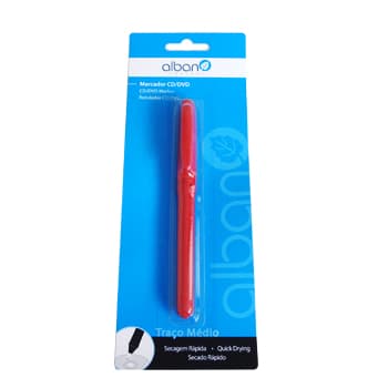 Marcador Permanente Médio AC1388-03 Vermelho 1un