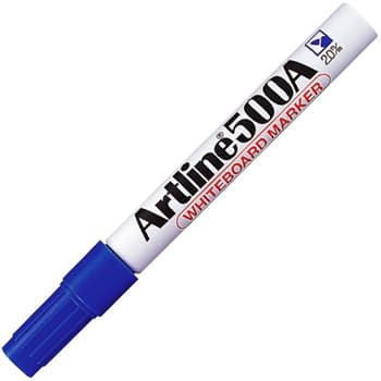 Marcador Quadros Brancos Artline 500A 2mm Azul 12un