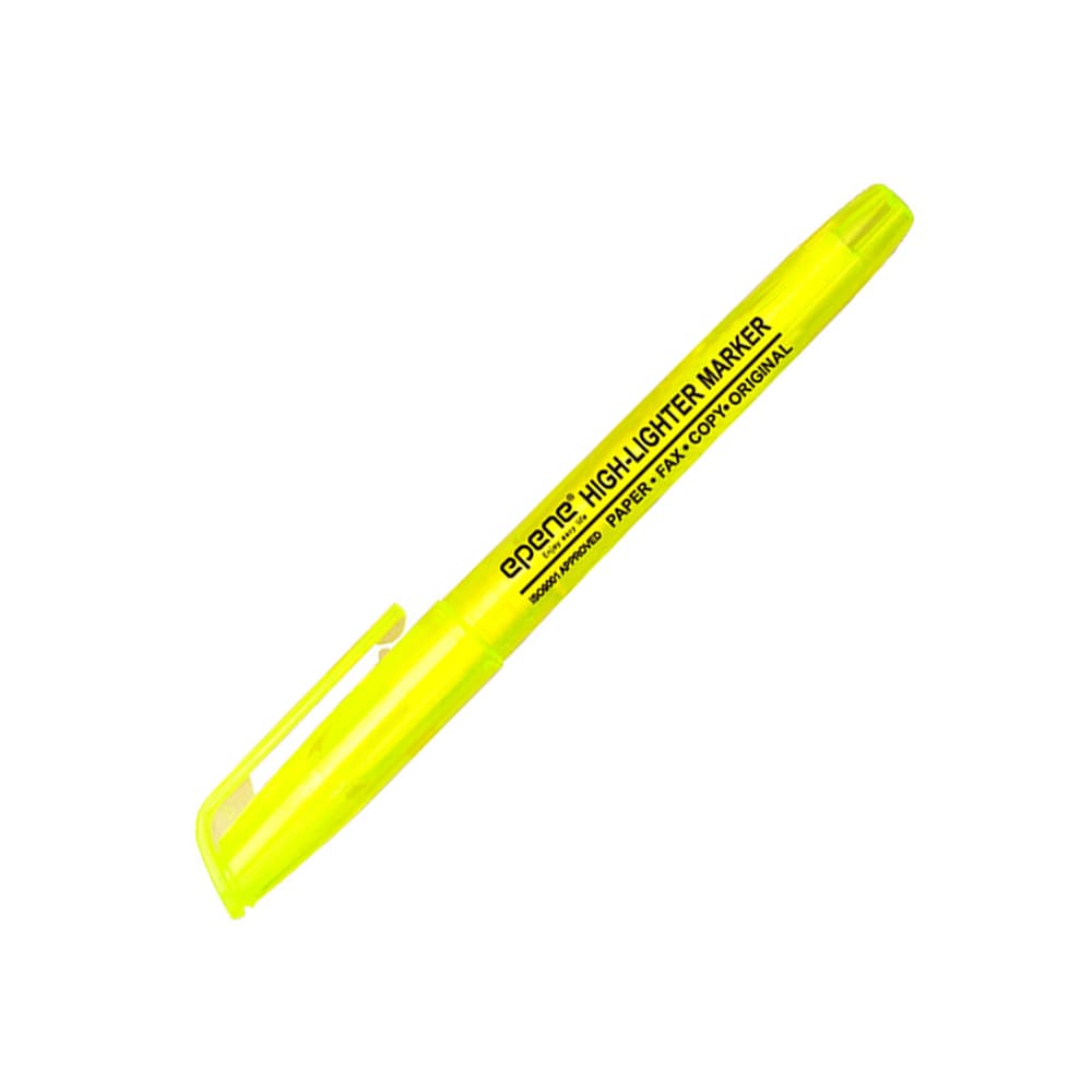 Marcador Fluorescente Epene EP10-0112 Amarelo 1un