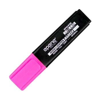 Marcador Fluorescente Epene EP10-0122 Rosa 1un