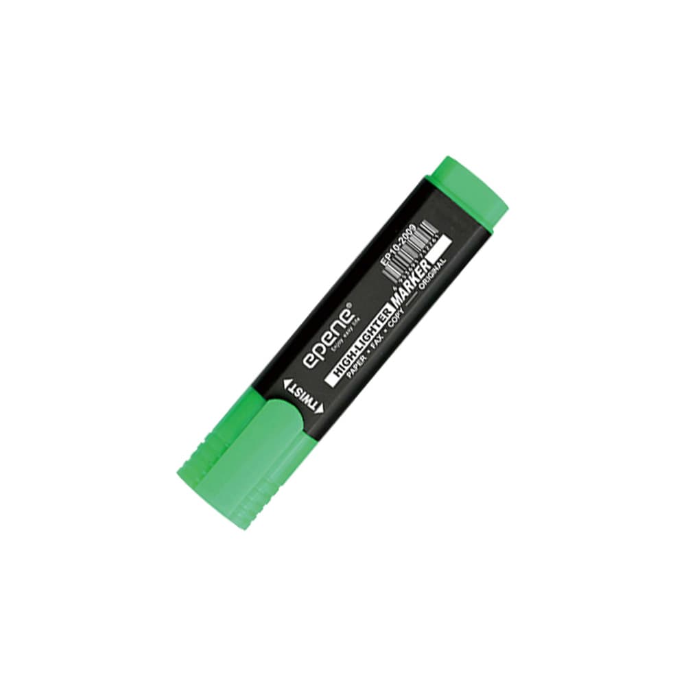 Marcador Fluorescente Epene EP10-2009 Verde 1un