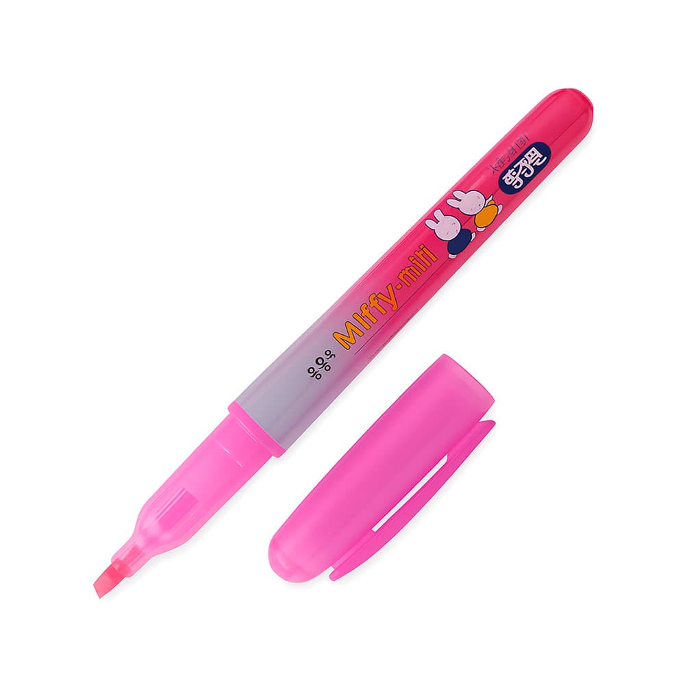 Marcador Fluorescente Dong-A Liquid Rosa 12un