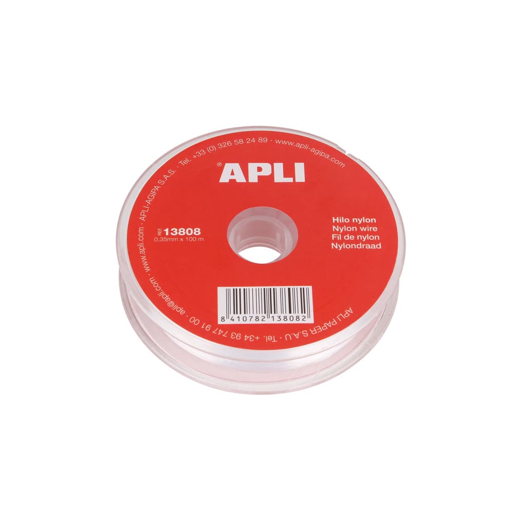 Fio Pesca 0,35mm Nylon Rolo 100mts