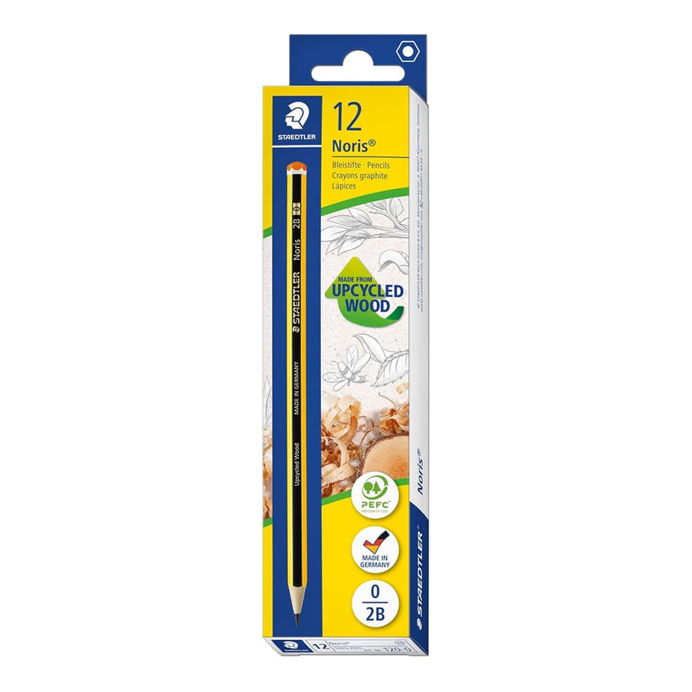 Lápis Grafite Nº2-B Noris 120-0 Cx 12un
