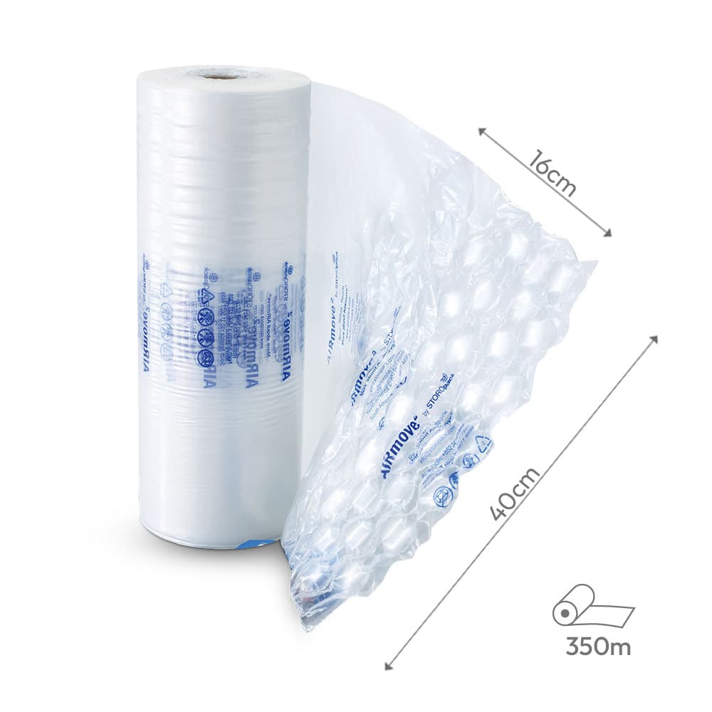 Filme Almofada Ar Airmove2 Bubble 40cmx350mx16cm