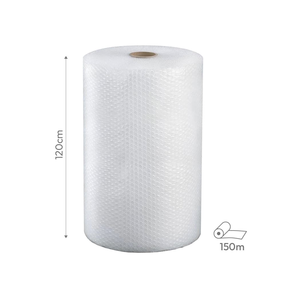 Plástico Proteção com Bolhas de Ar 120cmx150m Rolo