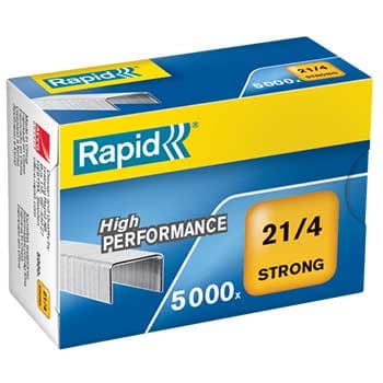 Agrafos Nº25 21/4 Rapid (2/20 Folhas) Cx5000un