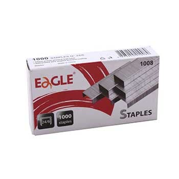 Agrafos 24/6 Eagle (2/20 Folhas) Cx1000un