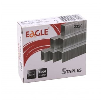 Agrafos 23/20 Eagle (130/170 Folhas) Cx1000un
