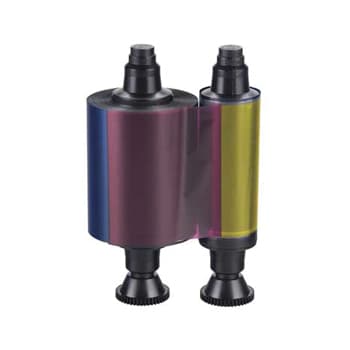 Fita Cor 5 paineis meio cartao YMCKO Evolis R3013