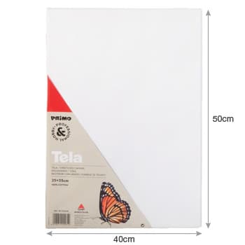 Tela Moldura Madeira 40x50cm 1un