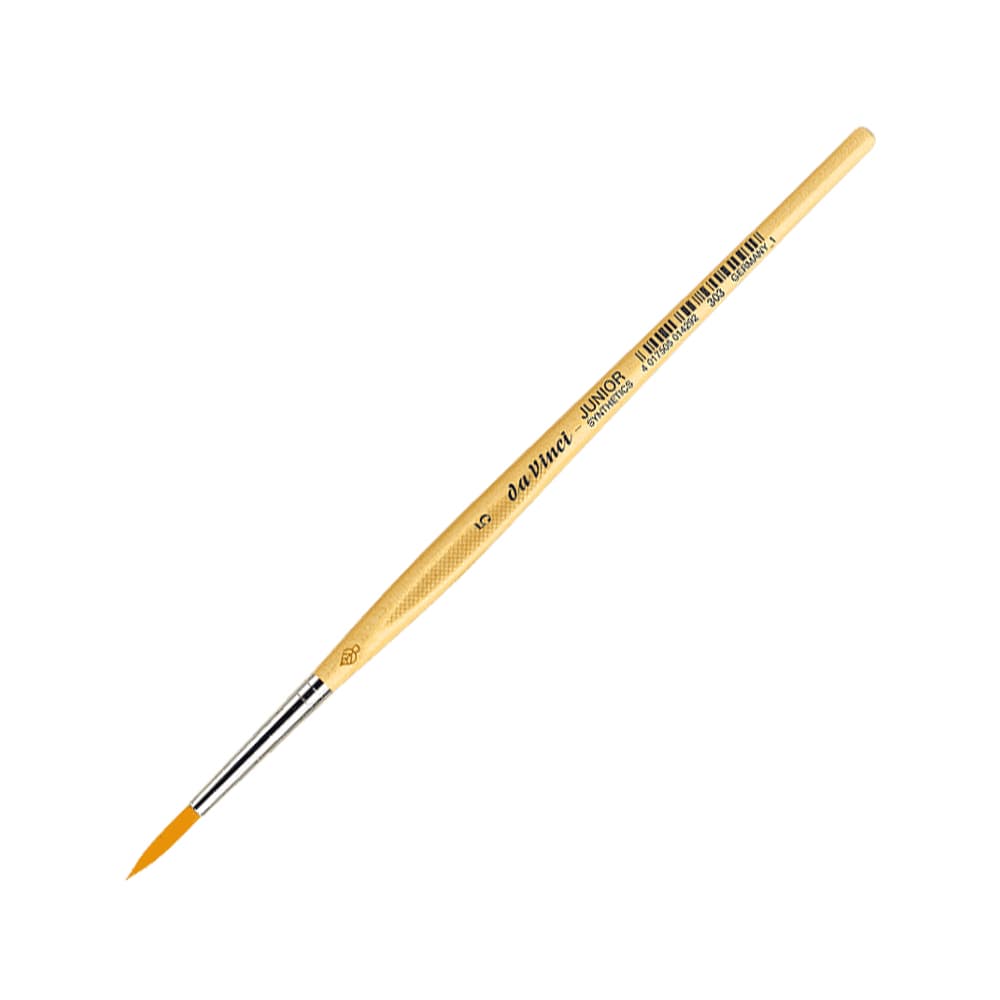 Pincel Hobby Escolar Redondo Nº5 303 Junior Da Vinci 1un