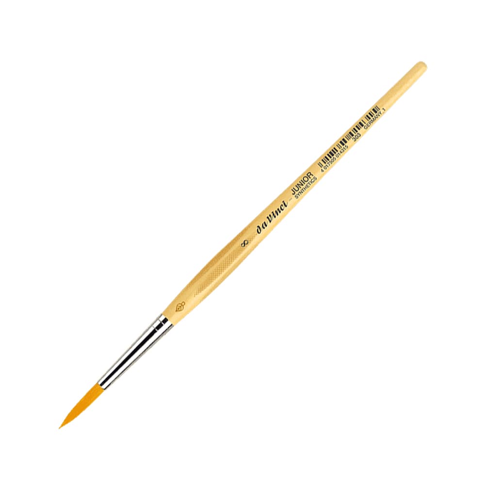 Pincel Hobby Escolar Redondo Nº8 303 Junior Da Vinci 1un