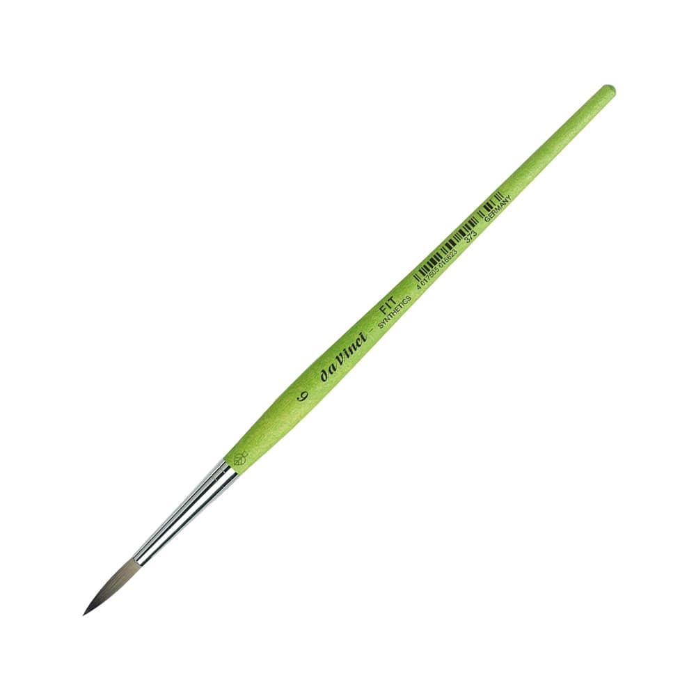Pincel Hobby Escolar Redondo Nº6 373 Fit Da Vinci 1un