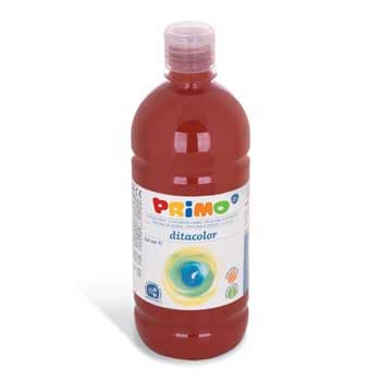 Guache Pintura Dedos 750ml Primo Castanho