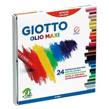 Lápis Pastel a Óleo Giotto Olio 24un