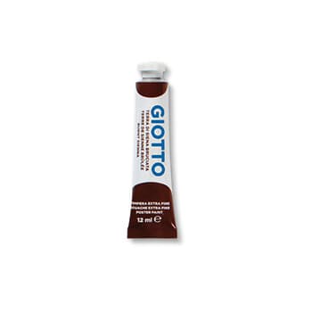 Guache Tubo 12ml Giotto Castanho Escuro