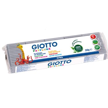 Plasticina Cinza Patplume Giotto 350g