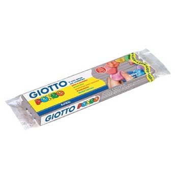 Plasticina Cinzento Pongo Soft Giotto 450g
