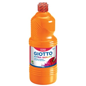 Guache Líquido 1L Giotto Extra Quality Laranja