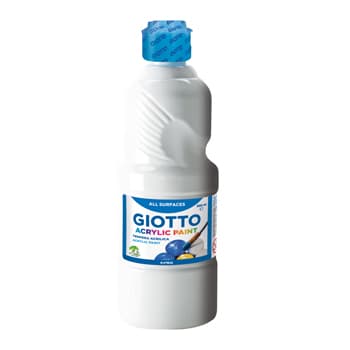 Guache Líquido Acrílico 500ml Giotto Branco