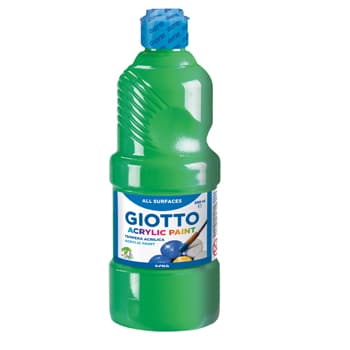 Guache Líquido Acrílico 500ml Giotto Verde