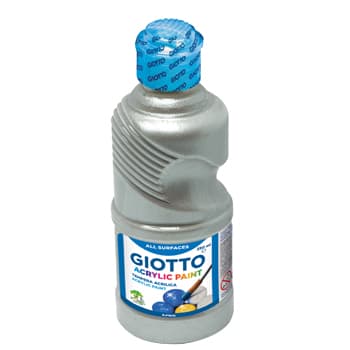 Guache Líquido Acrílico 250ml Giotto Prata