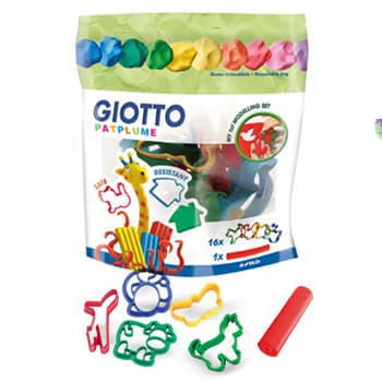 Acessorios Modelagem Giotto Patplume Blister 16un + 1 rolo