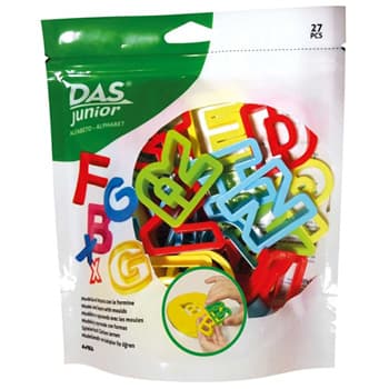 Acessorios Modelagem Giotto Patplume Letras Blister 26un