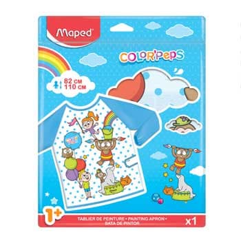 Avental Plástico Pinturas Maped 18 Meses a 5 Anos