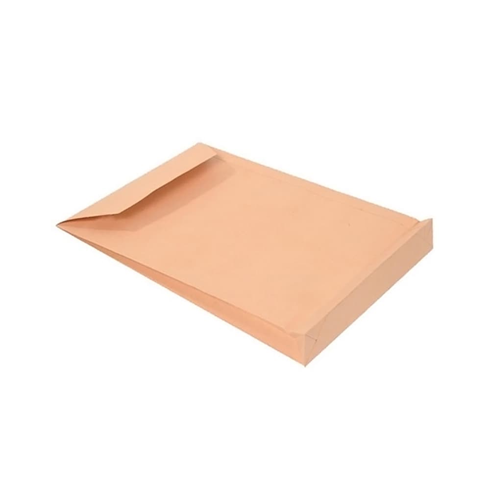 Envelopes Saco 250x353mm B4 Kraft 100gr C/Fole 50mm 250un