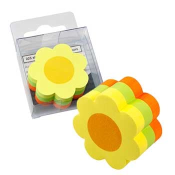 Bloco Notas Aderentes 050x050mm Flor 225 Folhas