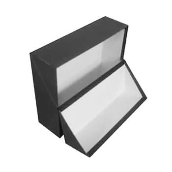 Caixa Arquivo Francês 365x280x100mm Almaço Preto