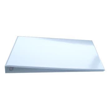 Pasta Arquivo L/E Plast 4 Argolas A3 Branco