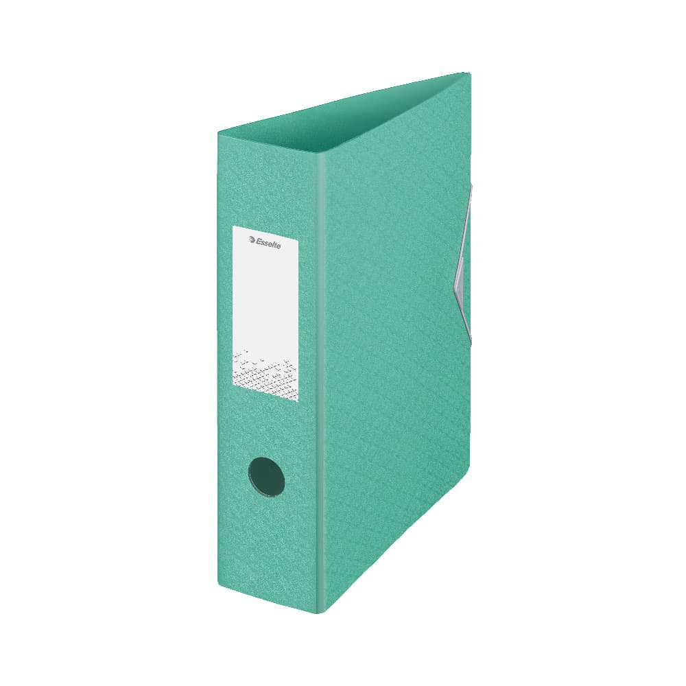 Pasta Arquivo L/L Polyfoam c/ Elástico 318x290mm Verde Água